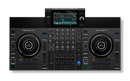 Denon DJ SC LIVE 4, 4-Deck Standalone DJ System with 7-Inch Touchscreen and Built-In Speakers, Black