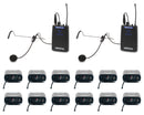 VocoPro SilentPA-IFB-12, One way communication system for TV and film production