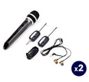 VocoPro SingandHear-Duet - All-in-One Wireless Microphone / Wireless in-ear Receiver System