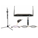 VocoPro SingerSongwriter-Handheld, Digital UHF PLL Wireless System with Guitar Transmitter and Handheld Vocal Microphone