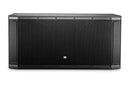 JBL - SRX828S - SRX828S is a dual 18” subwoofer for concert, touring, or installed use.