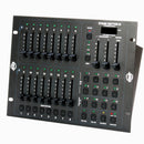 ADJ Stage Setter 8, DMX Ch. Dimmer Board. 8 Programmable Patterns, 4 Built-in Programs, and Midi