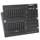 ADJ Stage Setter 8, DMX Ch. Dimmer Board. 8 Programmable Patterns, 4 Built-in Programs, and Midi