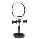 VocoPro STREAMER-DESKTOP VLOG - USB audio interface, gooseneck microphone, and LED Ring Lightpackage for content creators - View 3