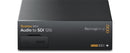 Blackmagic Teranex Mini SDI to Audio 12G, De-embed audio to analog or AES/EBU from any SD, HD or Ultra HD SDI connection