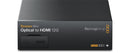 Blackmagic Teranex Mini Audio to SDI 12G, Embed audio from analog or AES/EBU to any SD, HD or Ultra HD SDI connection