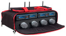 VocoPro UDH-CHOIR-4-MIB, 4 CHANNEL WIRELESS HANDHELD MICROPHONE SYSTEM IN A BAG