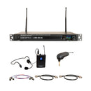 VocoPro UDX-GUITARCOMBO, Digital UHF PLL Wireless System with Guitar Transmitter and Headset Microphone with Wireless Bodypack