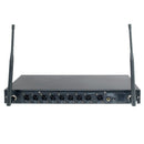 VocoPro UDX-OCTO - Professional Eight-User Digital PLL Wireless Microphone Receiver with “Mic-on-chip” Technology - View 2