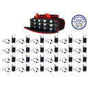 VocoPro UDX-PLAY-24, 24 User PLL Professional Digital Wireless Headset Microphone Package