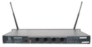 VocoPro UHF-5800-XL - Professional 4 Channel UHF Wireless Microphone System with Mic Stands - View 1