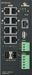 EtherWAN EX78912G-0BT, Hardened Managed 8-Port Gigabit PoE++ and 4-Port 100/1G/2.5G SFP Ethernet Switch