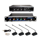 VocoPro USB-Conference-4 - 4 channel wireless microphone/USB interface package