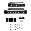 VocoPro USB-Play-4 - 4 channel wireless microphone/USB interface package