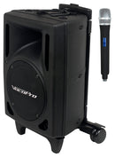 VocoPro Wireless Performer - 400W Portable Powered Vocal Speaker with UHF Wireless Mic