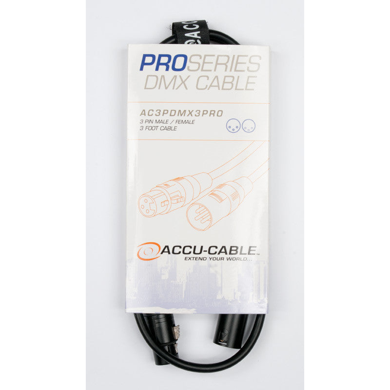 Accu-Cable AC3PDMX3PRO