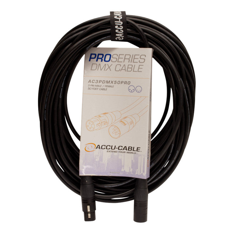 Accu-Cable AC3PDMX50PRO
