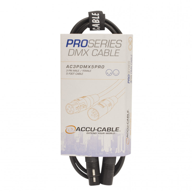 Accu-Cable AC3PDMX5PRO