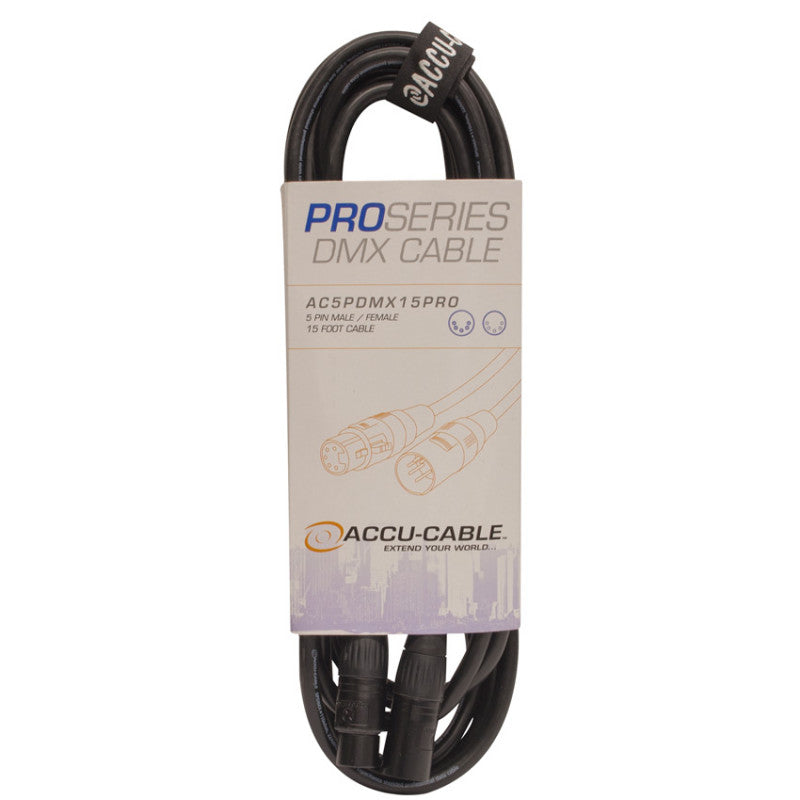 Accu-Cable AC5PDMX15PRO