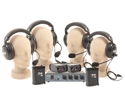 Anchor Audio COM-40FC - PortaCom Four User Package No Cables