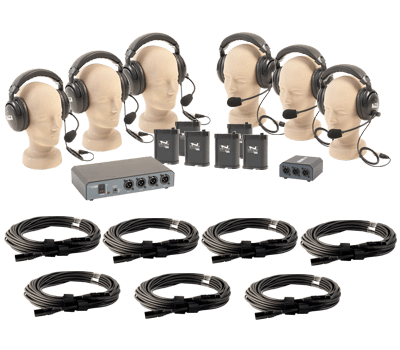 Anchor Audio COM-60FC/C - PortaCom Six User Package with Cables