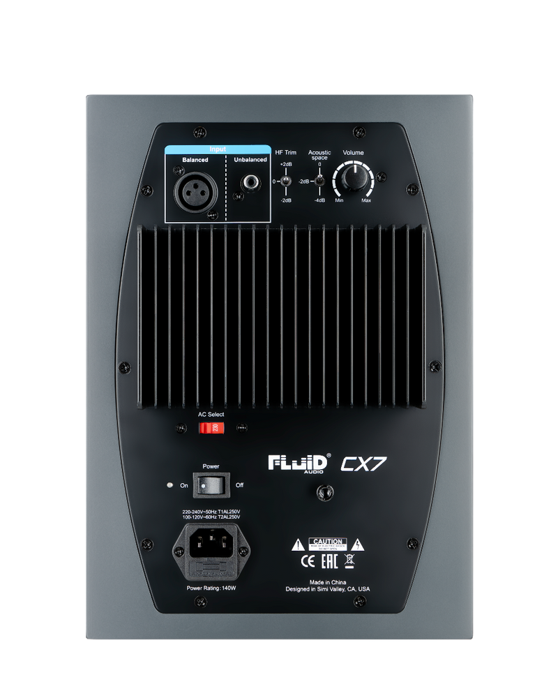 Fluid Audio CX7 BLK LACQ