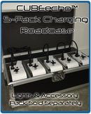 Eternal Lighting CUBEecho™ 5 Pack Charging Road Case