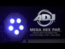 ADJ Mega Flat Hex Pak