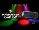 ADJ Pinspot LED Quad DMX