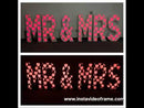 Eliminator Decor MR&MRS (Letters)