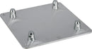 MARATHON ® MA-BP1212 1FT X 1FT ALUMINUM BASE PLATE FOR SQUARE TRUSS