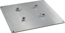 MARATHON ® MA-BP2424 2FT X 2FT ALUMINUM BASE PLATE FOR SQUARE TRUSS