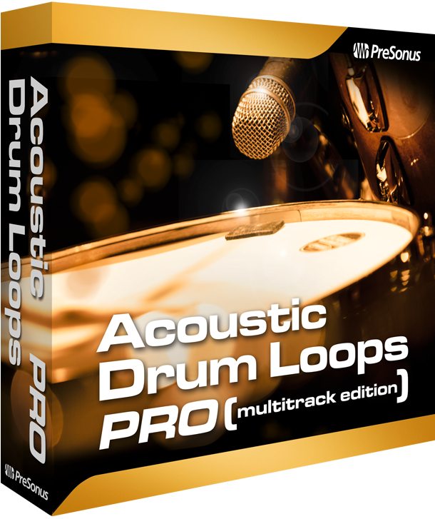 PreSonus Acoustic Drum Loops - Multitrack