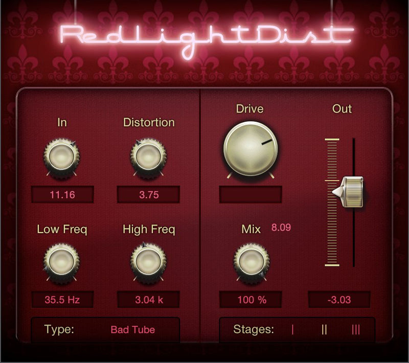 PreSonus Red Light Distortion